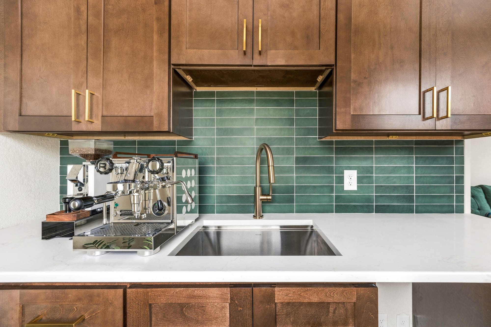 Kitchenette sink detail