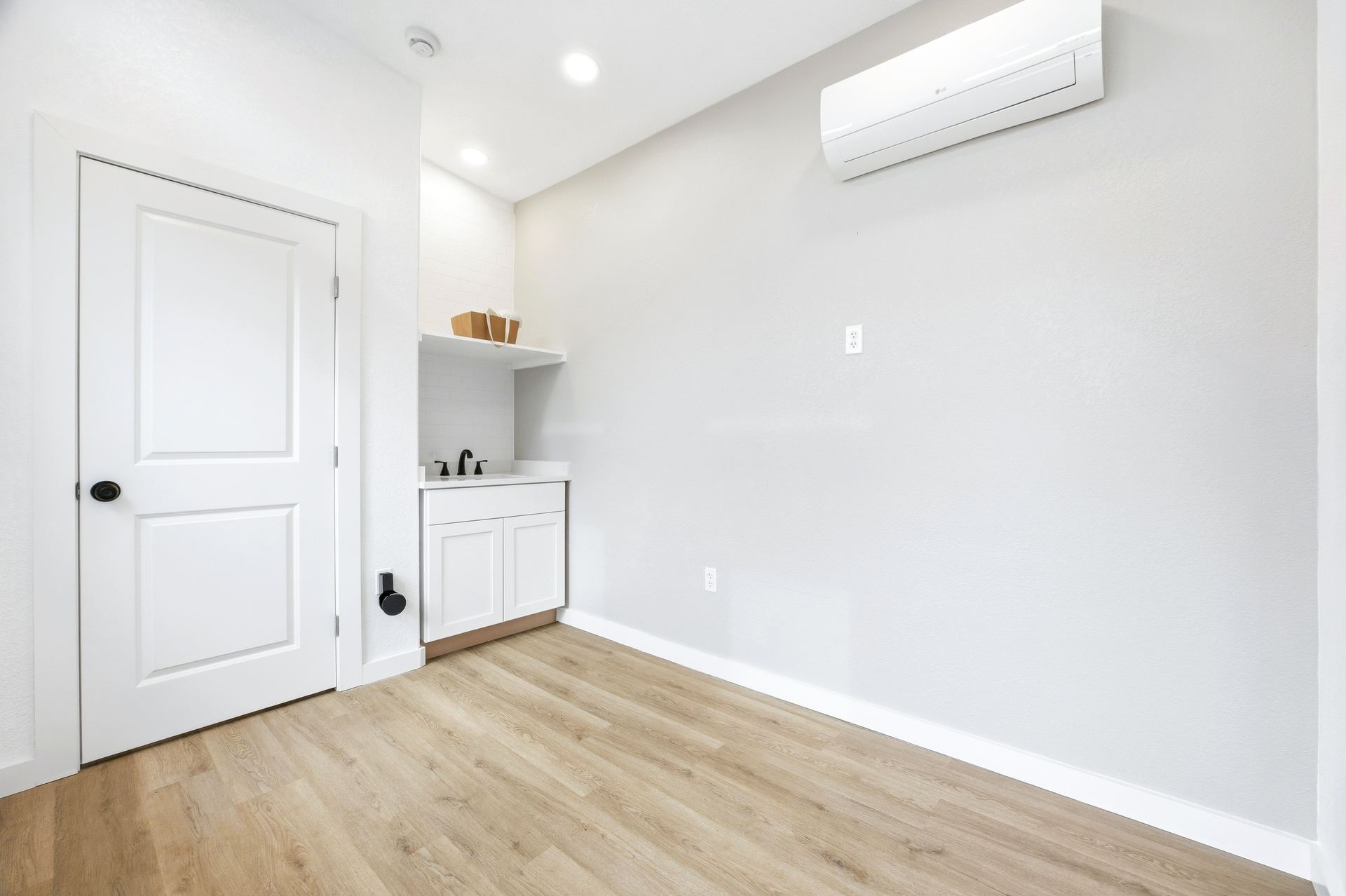 Interior &mdash; kitchenette and vanity