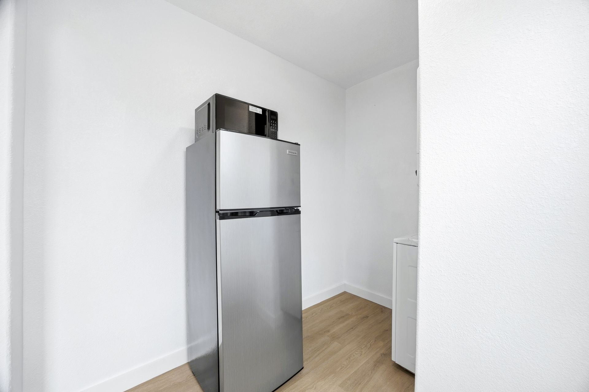 Kitchenette fridge detail